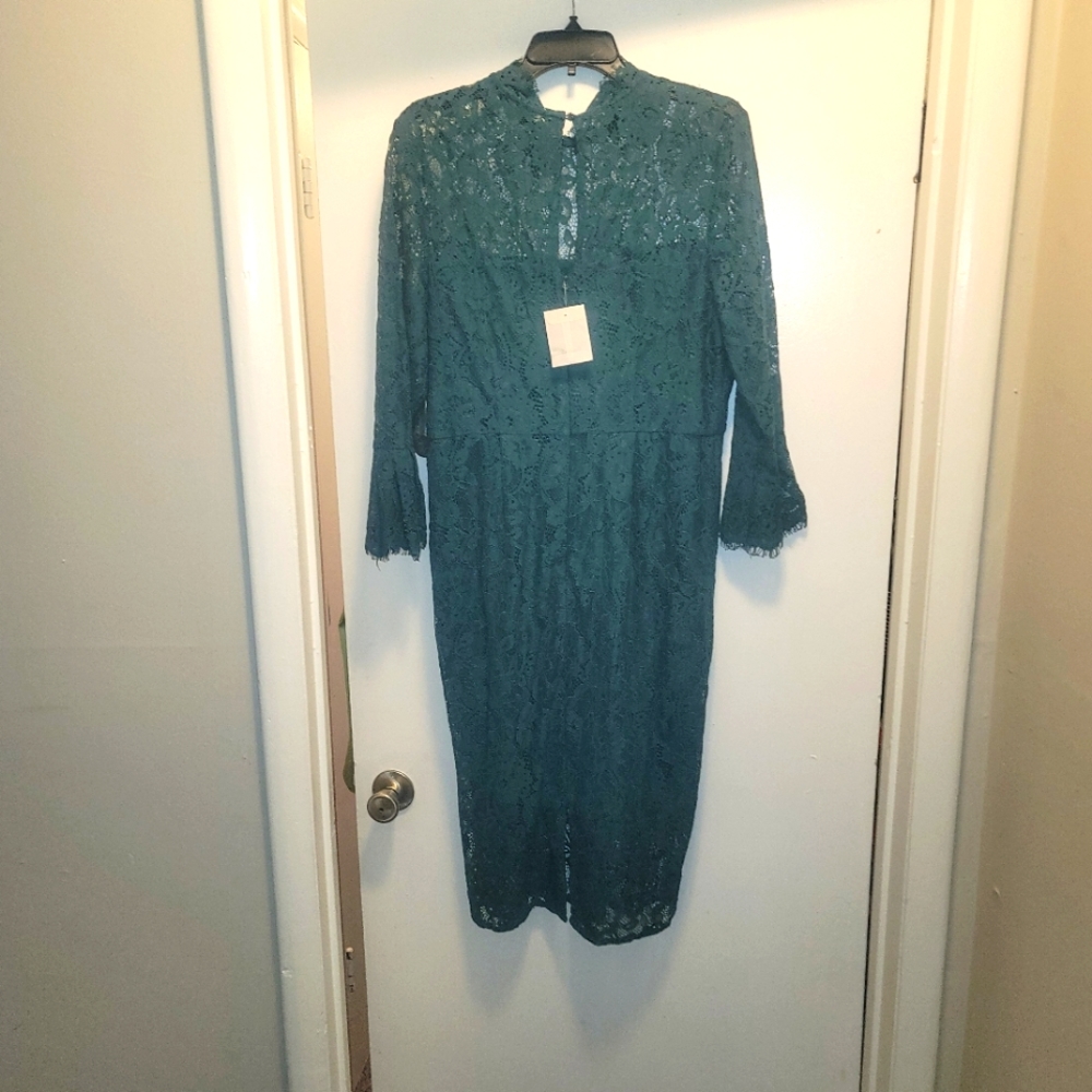 Green Lace Dress
